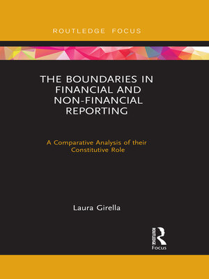 cover image of The Boundaries in Financial and Non-Financial Reporting